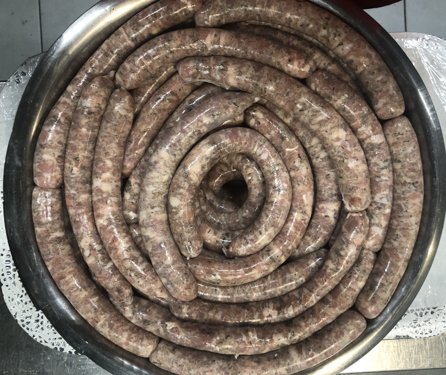 Saucisses fraîches - Poulet - 15€/kg
